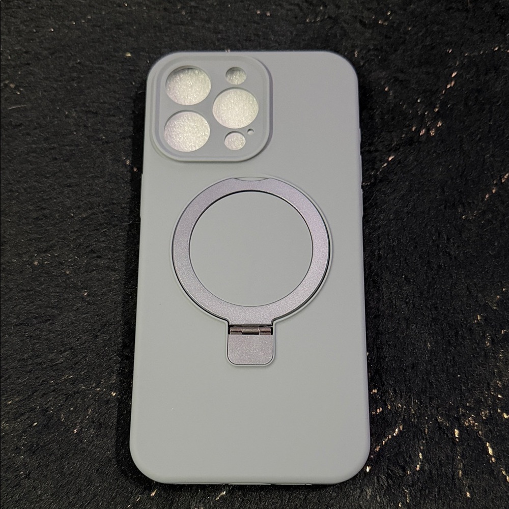 iPhone 15 Pro Max gray phone case NWT